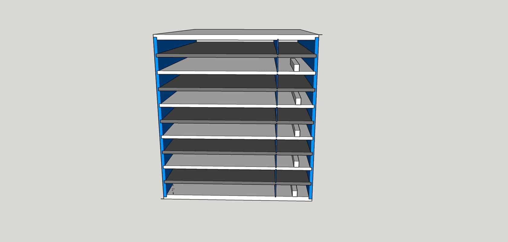 Garrett's Platen Storage • The Ink Kitchen